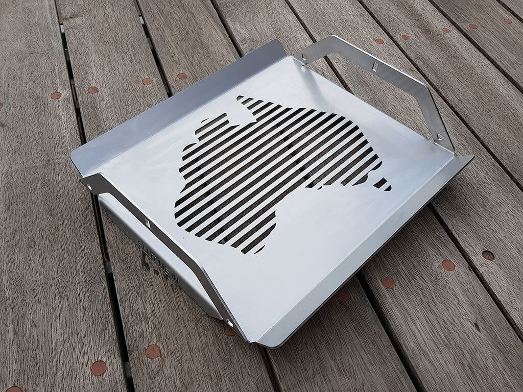 SMI Aussie Red Hot Centre™ Grill (Stainless Steel)
