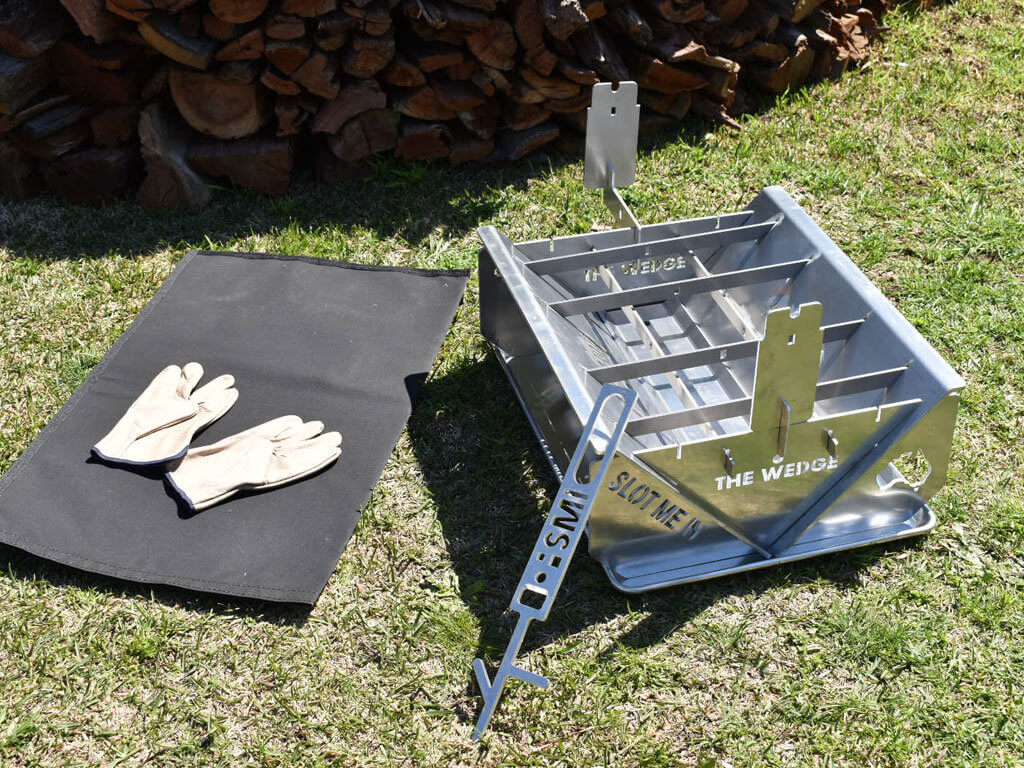 Slot Me In The Wedge Fire Pit Aussie, Wedge Fire Pit