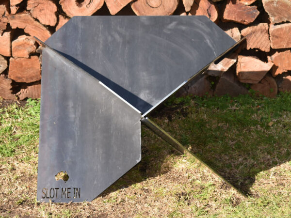 Equilateral Fire Pit™ TriRize™ XP 800 Solid Sided™