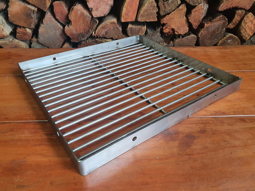 OZSPIT & BBQ™ Surround Guard Stainless Steel Solid Bar Grill - Ozspit & BBQ™