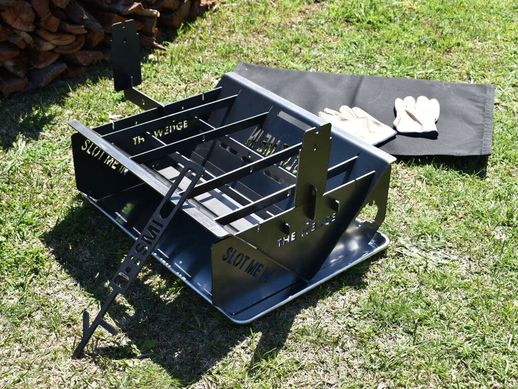 The Wedge Fire Pit & Camp Cooker™ XPWB™ 450, 600 & 900 models