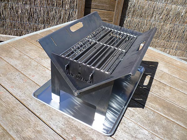 Small “Lower Level” Stainless Steel Bar Grill